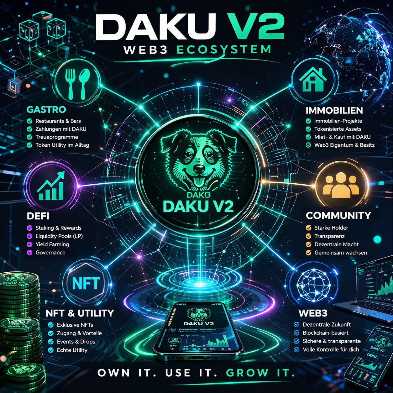 DAKU V2 Web3 Ecosystem Overview